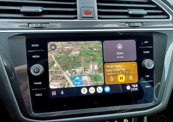 Volkswagen Tiguan cena 97900 przebieg: 153000, rok produkcji 2019 z Gołańcz małe 742